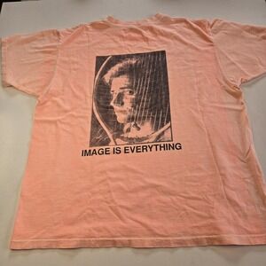 Canon Rebel Camera Vintage Faded Peach Andre Agassi 90s Tee Shirt Size XL